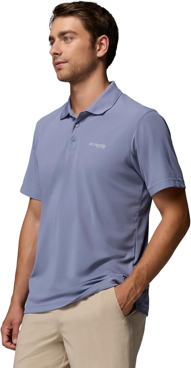 imageColumbia Mens PFG Freezer PoloNew Moon
