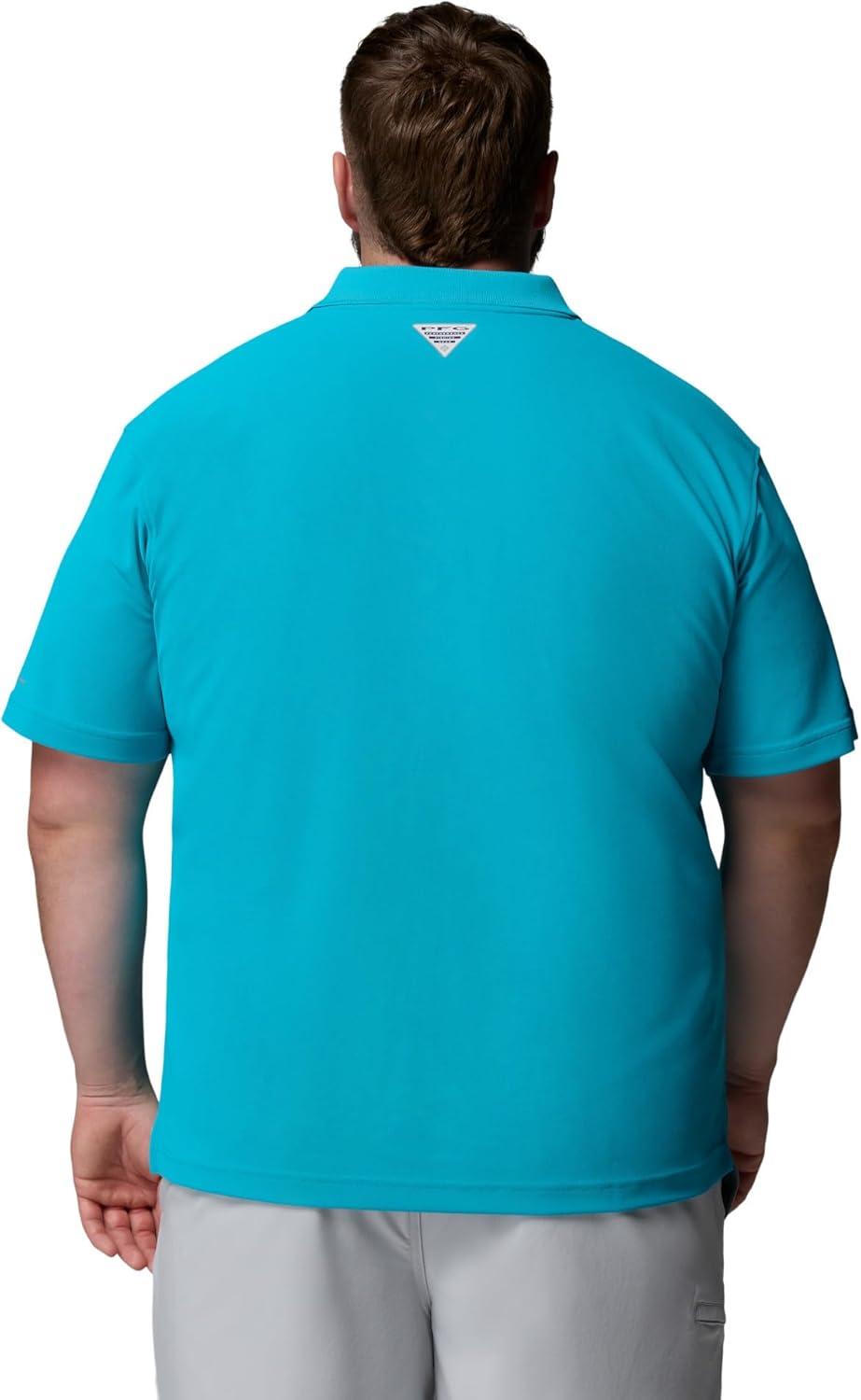 imageColumbia Mens PFG Freezer PoloOcean Teal