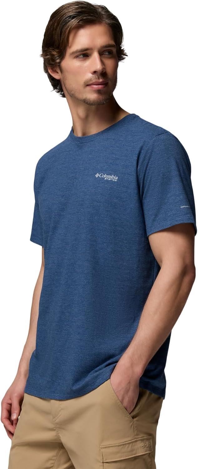 imageColumbia Mens PFG Freezer Short Sleeve TeeCarbon