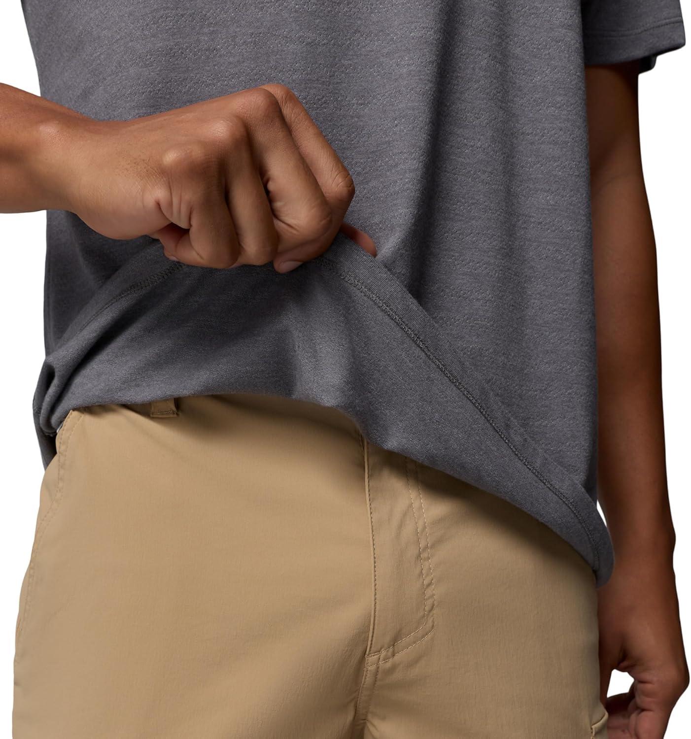 imageColumbia Mens PFG Freezer Short Sleeve TeeCity Grey
