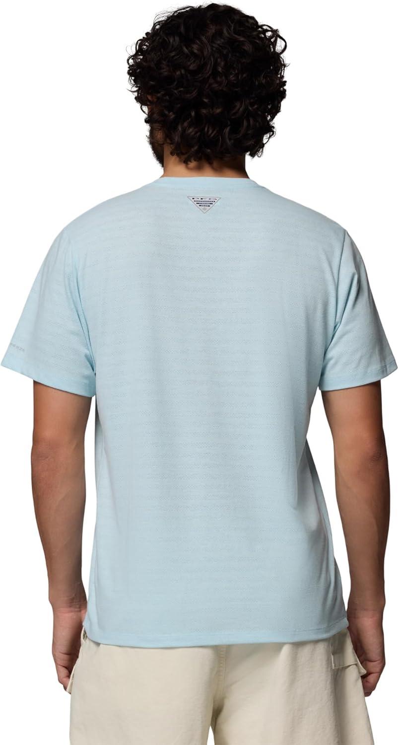 imageColumbia Mens PFG Freezer Short Sleeve TeeMarine Light