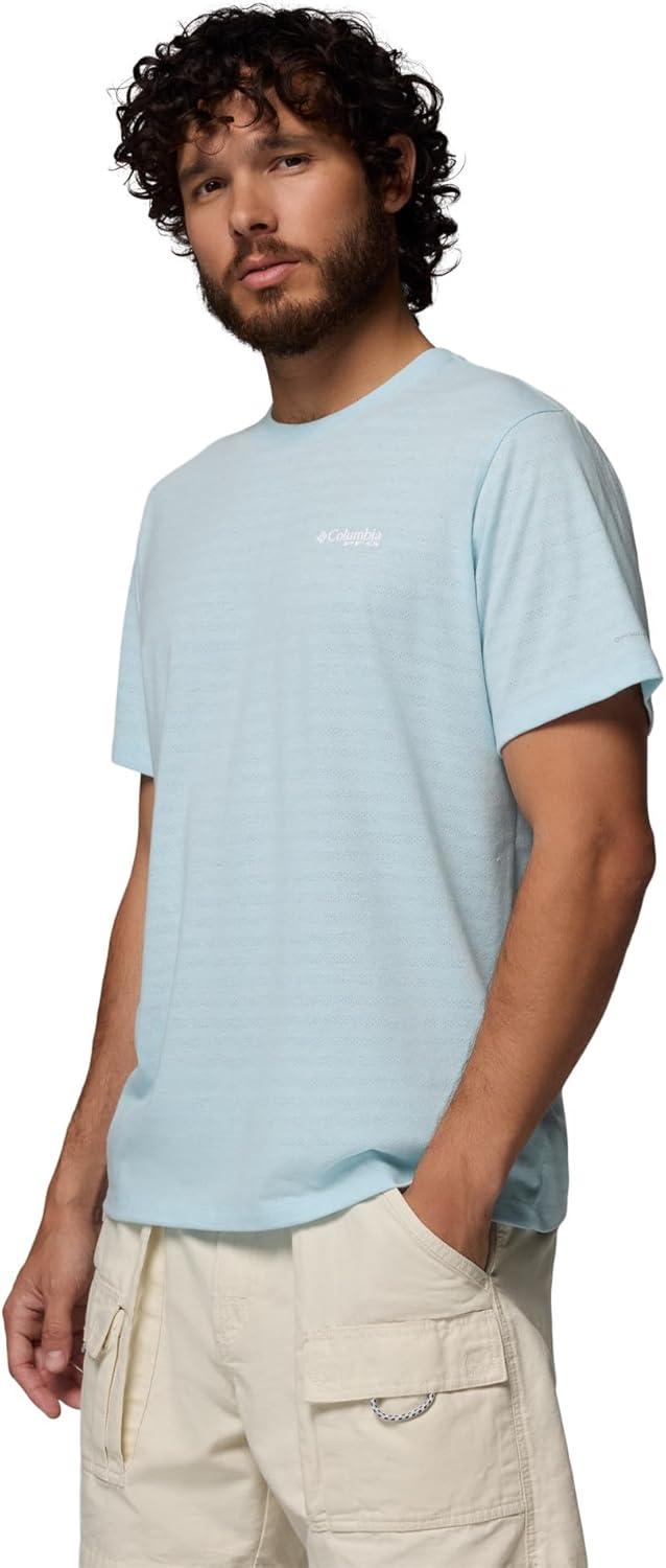 imageColumbia Mens PFG Freezer Short Sleeve TeeMarine Light