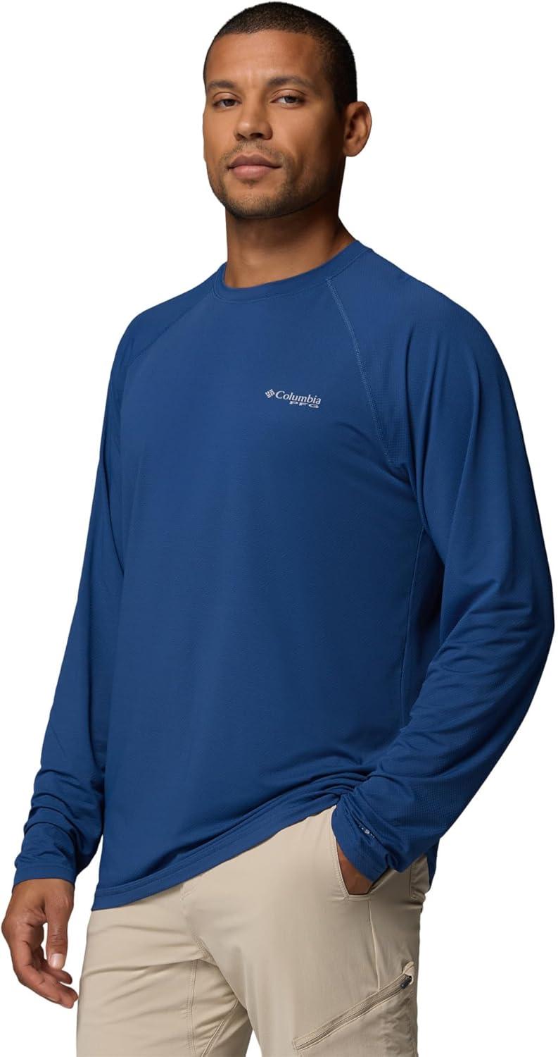 imageColumbia Mens PFG Solar Stream II Long SleeveCarbon