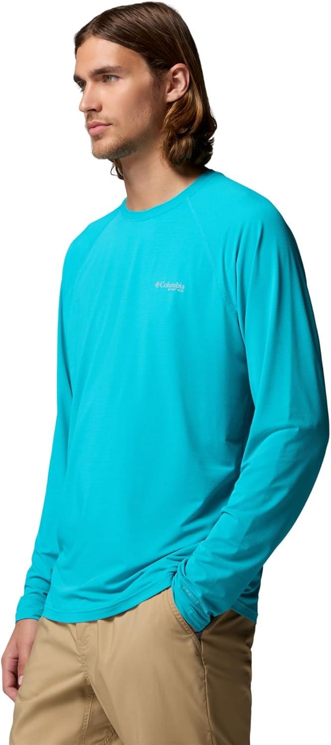 imageColumbia Mens PFG Solar Stream II Long SleeveOcean Teal
