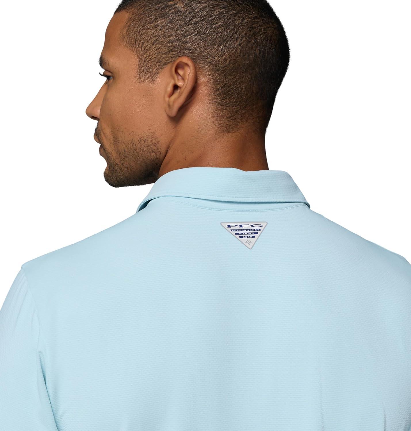 imageColumbia Mens PFG Solar Stream II PoloMarine Light