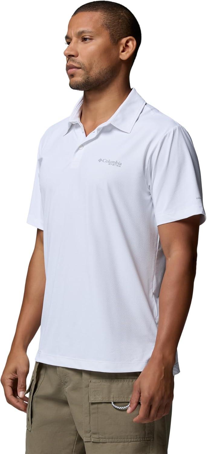 imageColumbia Mens PFG Solar Stream II PoloWhite