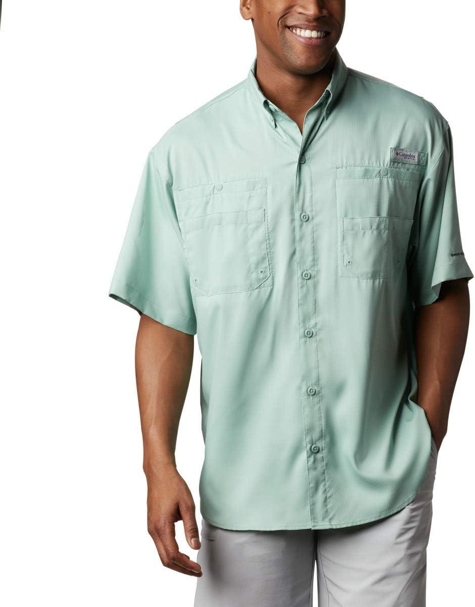 imageColumbia Mens PFG Tamiami II Short Sleeve ShirtAqua Tone