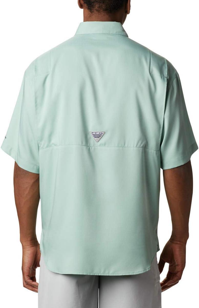 imageColumbia Mens PFG Tamiami II Short Sleeve ShirtAqua Tone