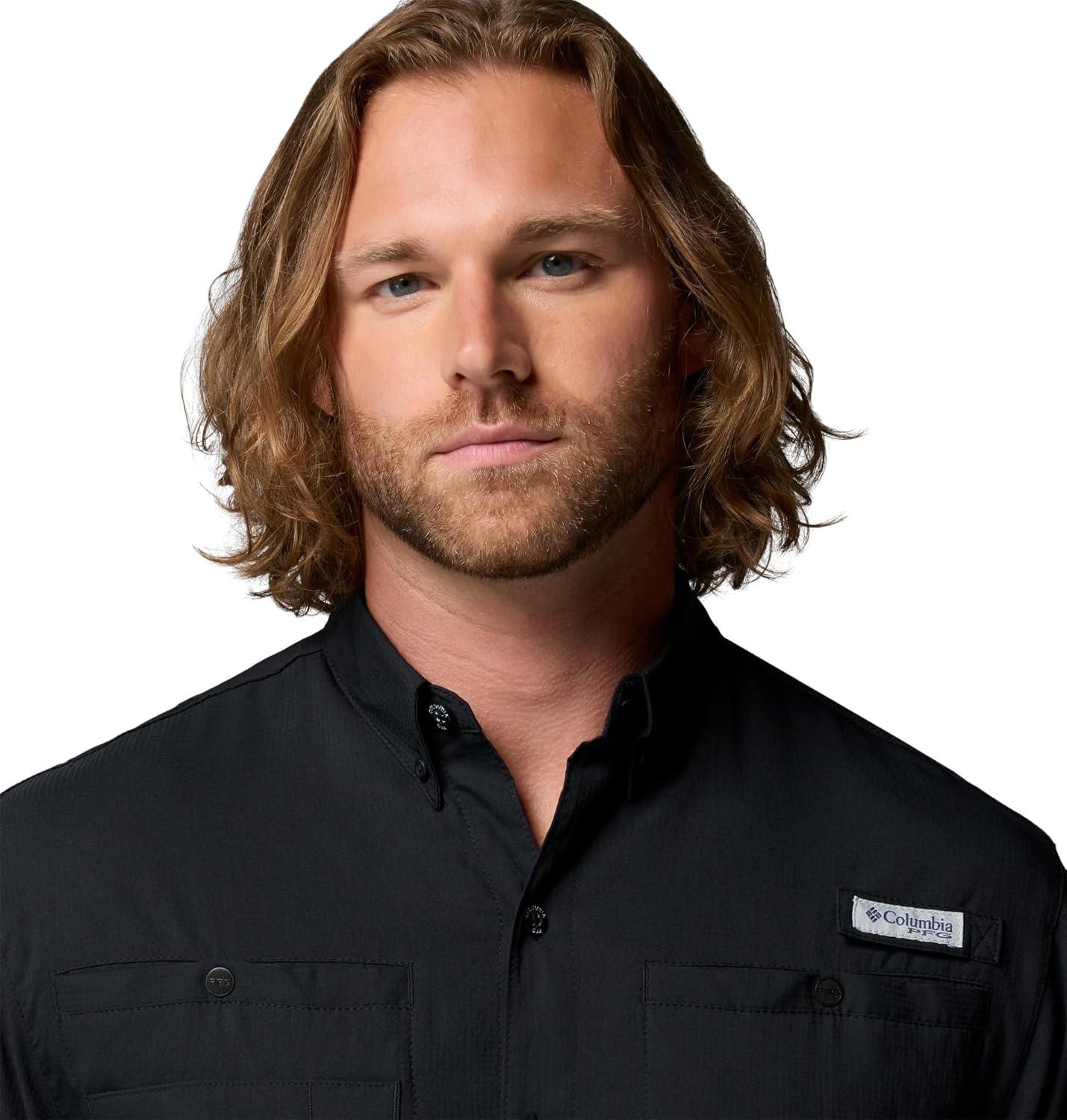 imageColumbia Mens PFG Tamiami II Short Sleeve ShirtBlack