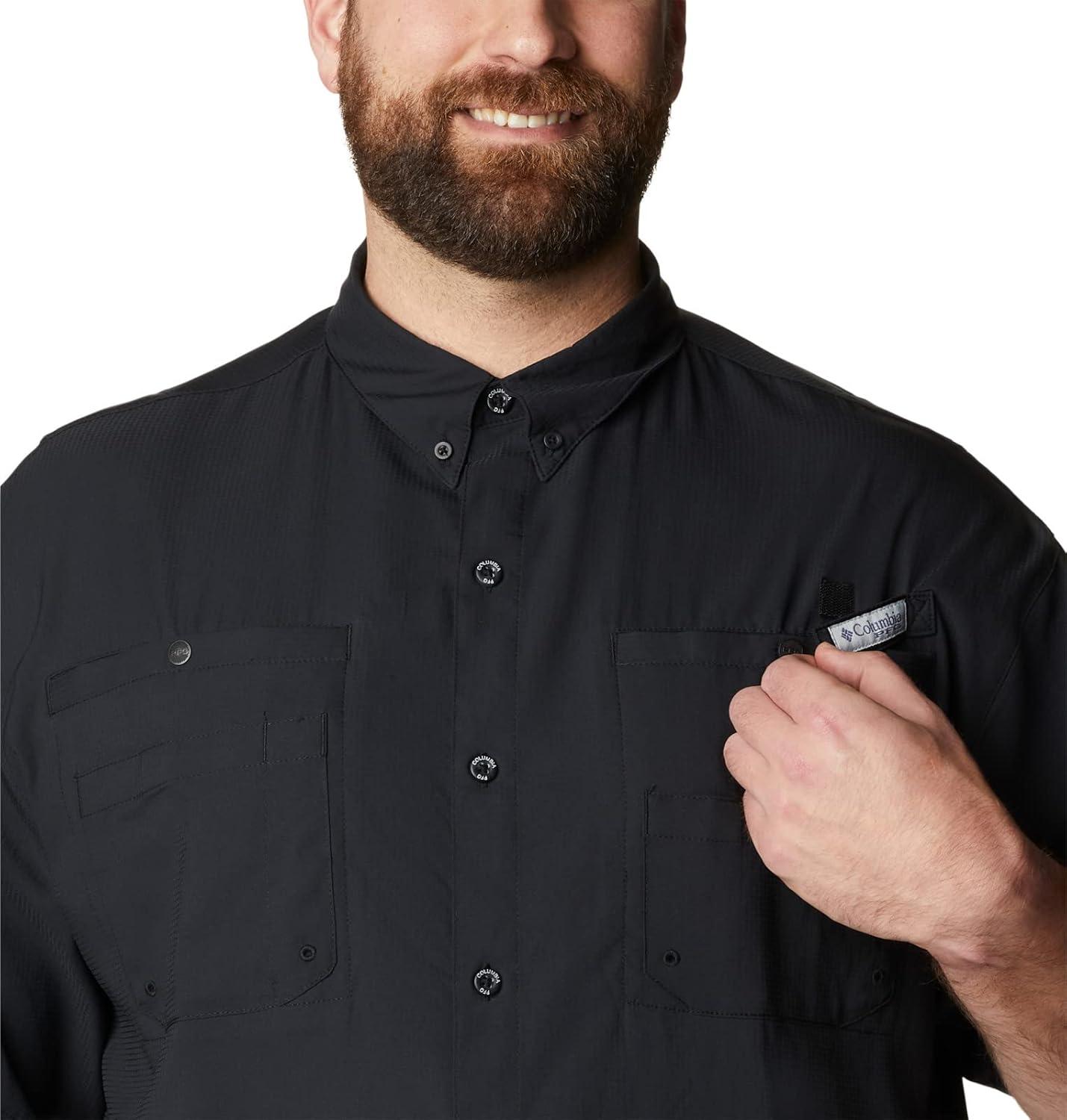 imageColumbia Mens PFG Tamiami II Short Sleeve ShirtBlack