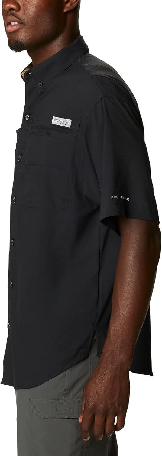 imageColumbia Mens PFG Tamiami II Short Sleeve ShirtBlackRealtree Edge