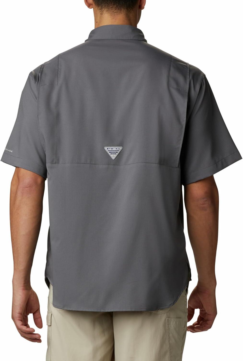 imageColumbia Mens PFG Tamiami II Short Sleeve ShirtCity Grey