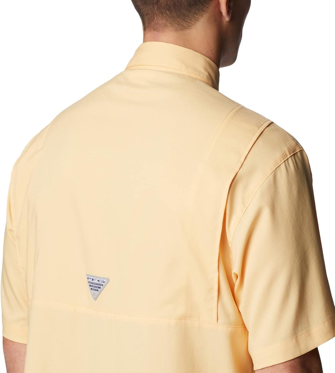imageColumbia Mens PFG Tamiami II Short Sleeve ShirtCocoa Butter