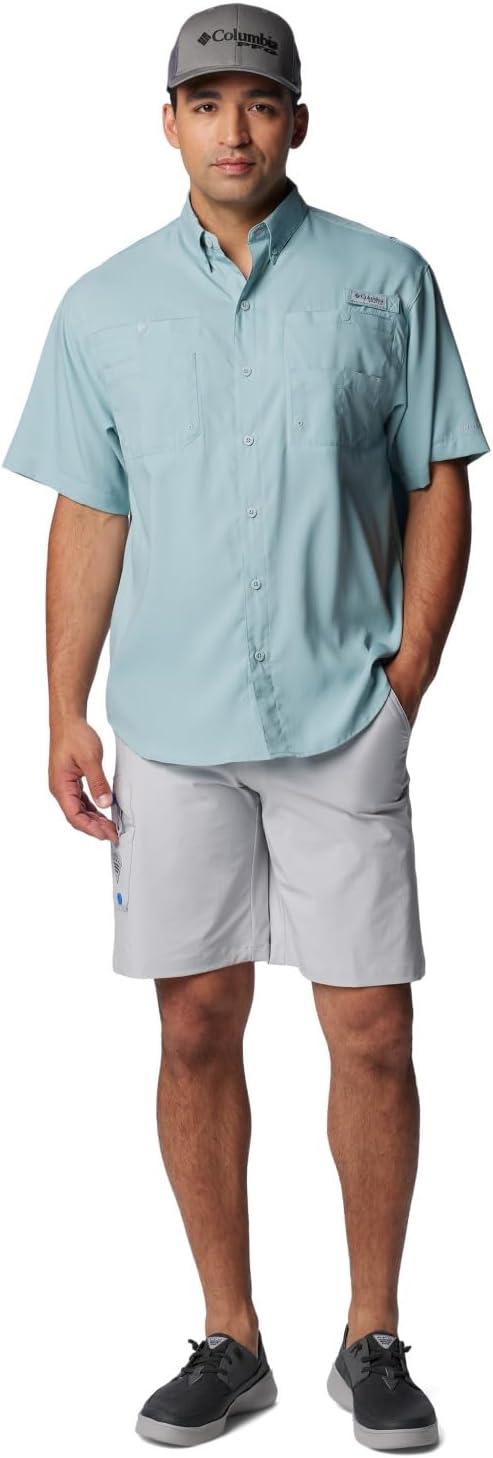 imageColumbia Mens PFG Tamiami II Short Sleeve ShirtCrushed Blue