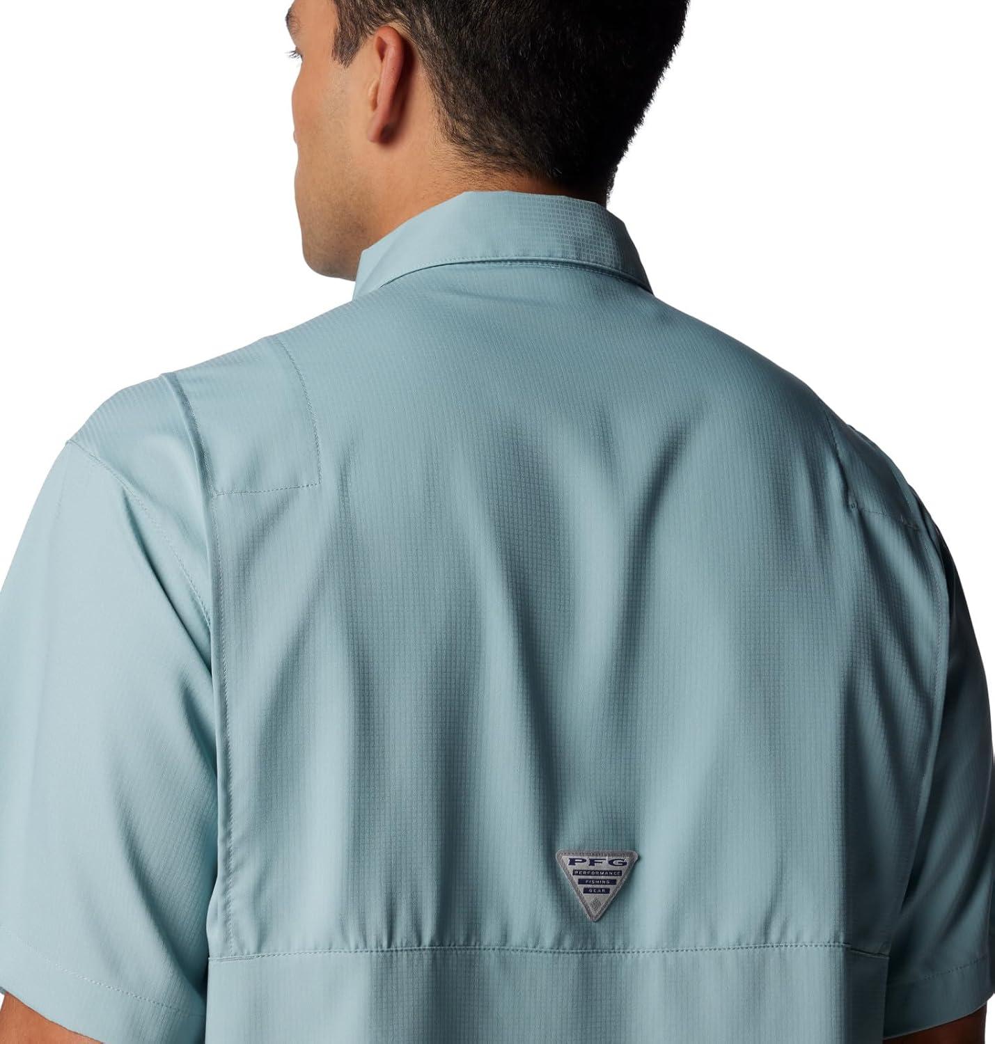imageColumbia Mens PFG Tamiami II Short Sleeve ShirtCrushed Blue
