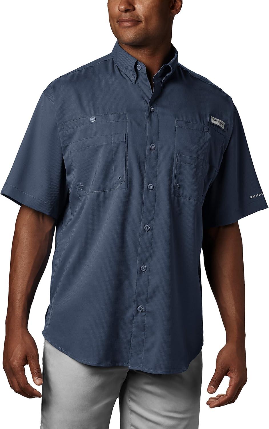 imageColumbia Mens PFG Tamiami II Short Sleeve ShirtDark Mountain