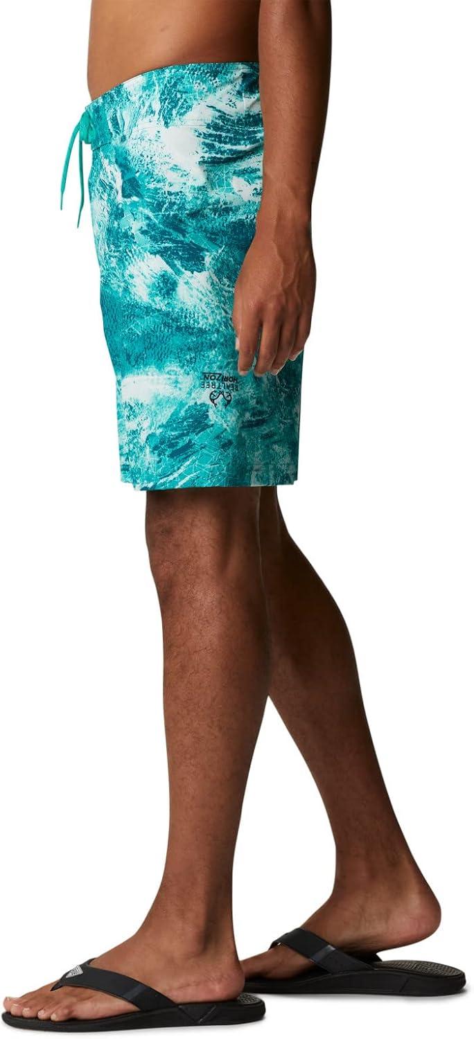 imageColumbia Mens PFG Tamiami II Short Sleeve ShirtElectric Turquoise Realtree Horizon