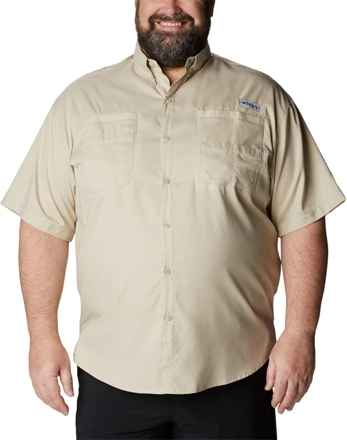 imageColumbia Mens PFG Tamiami II Short Sleeve ShirtFossilRealtree Edge
