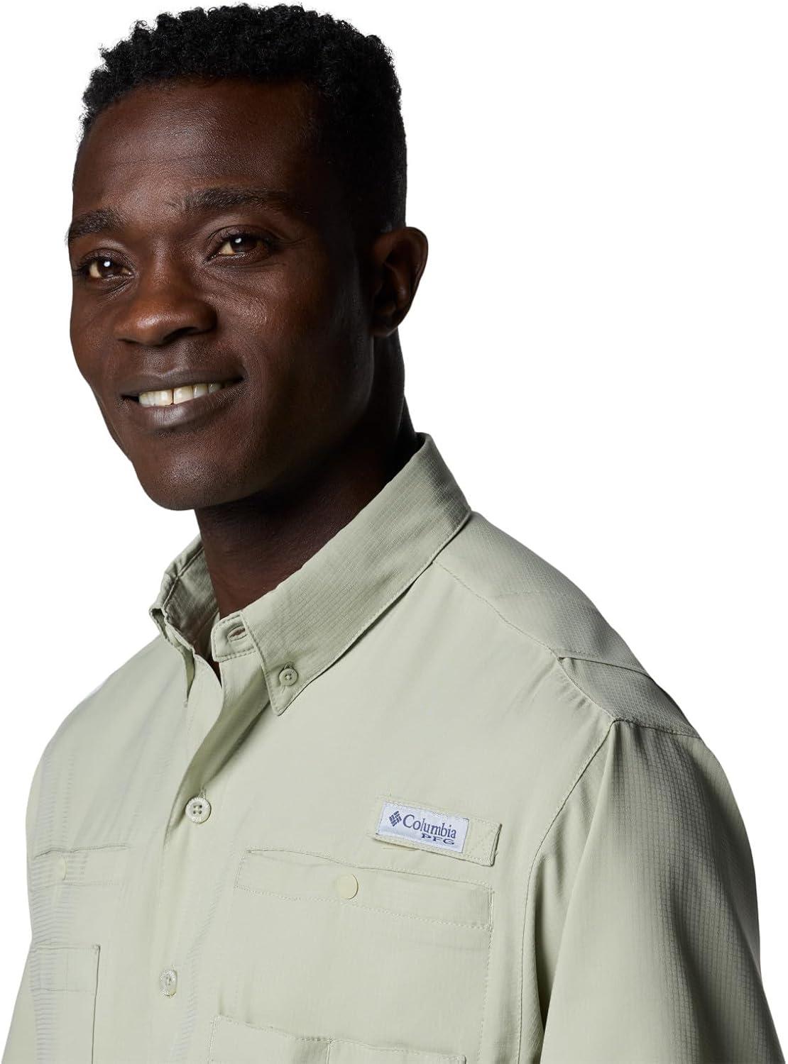 imageColumbia Mens PFG Tamiami II Short Sleeve ShirtSmokey Sage