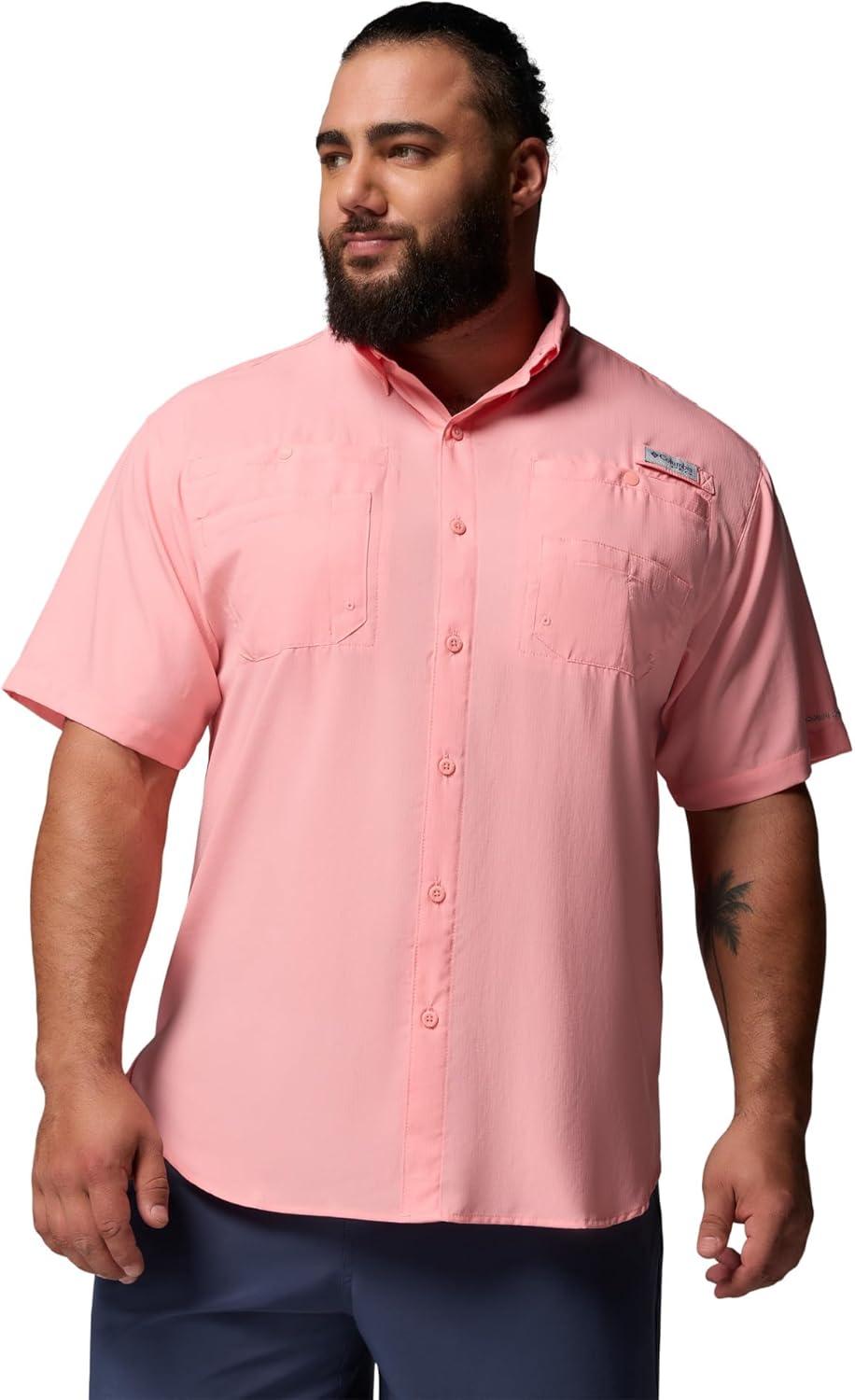 imageColumbia Mens PFG Tamiami II Short Sleeve ShirtSorbet