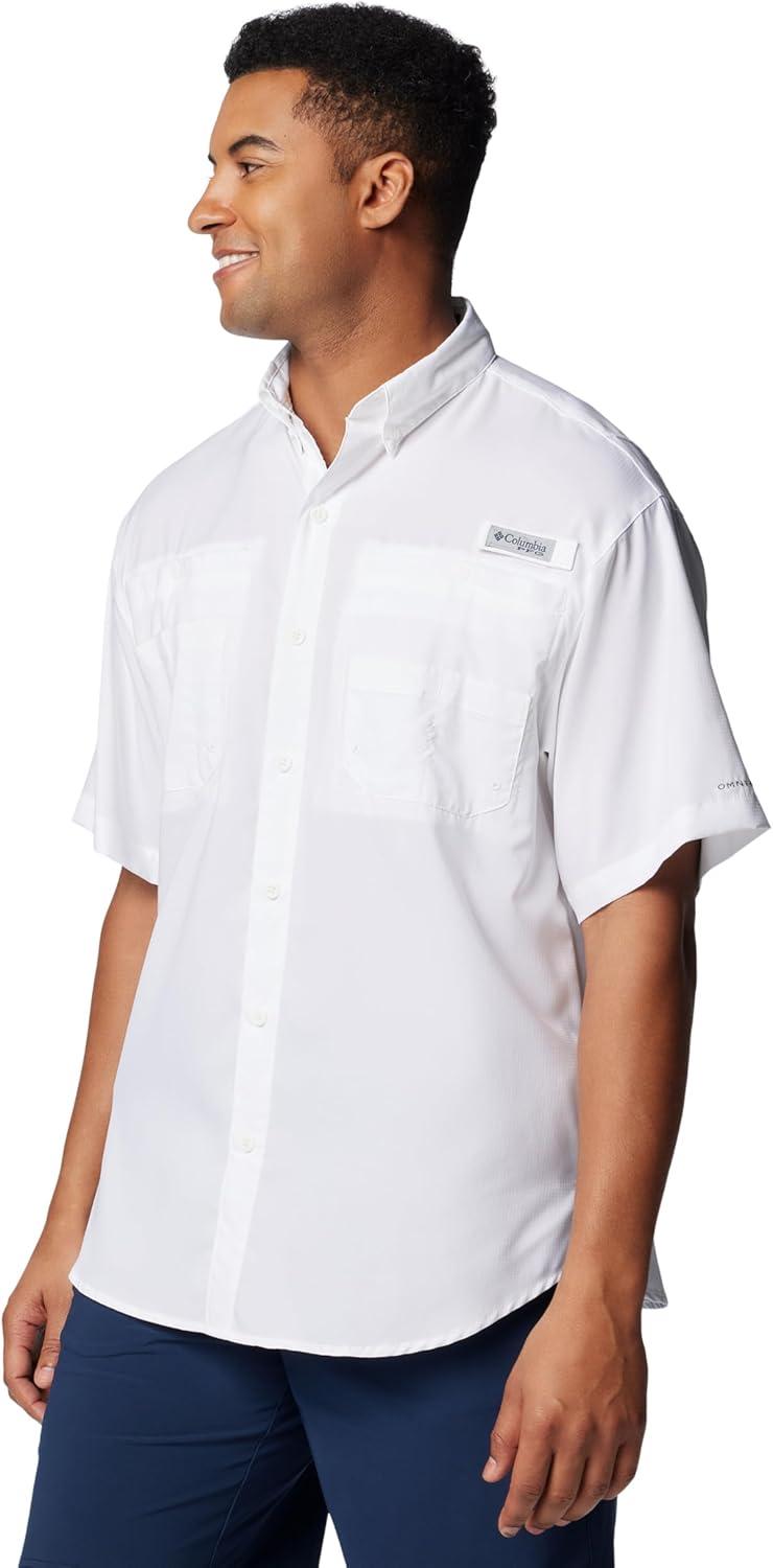 imageColumbia Mens PFG Tamiami II Short Sleeve ShirtWhite