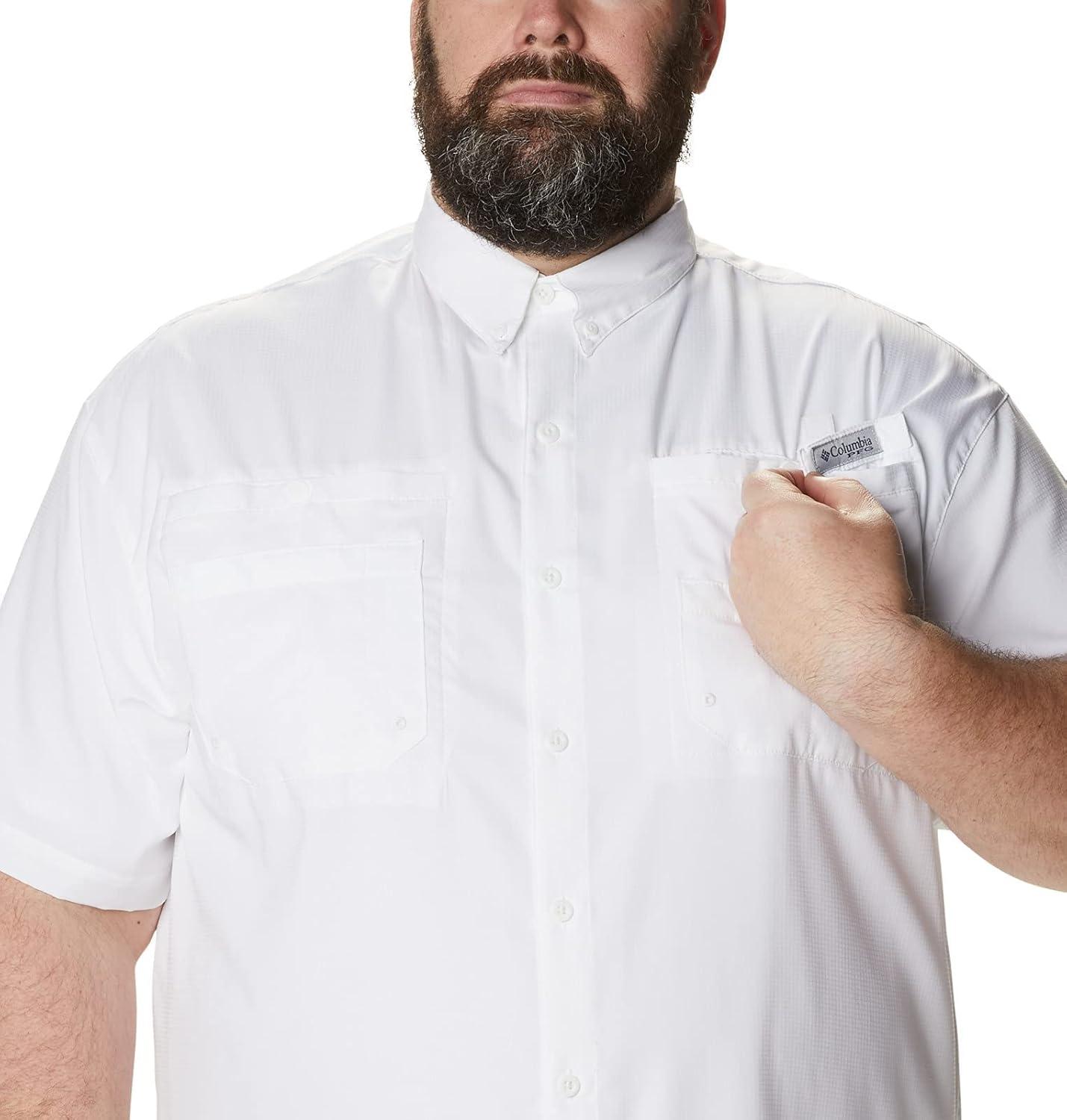 imageColumbia Mens PFG Tamiami II Short Sleeve ShirtWhite