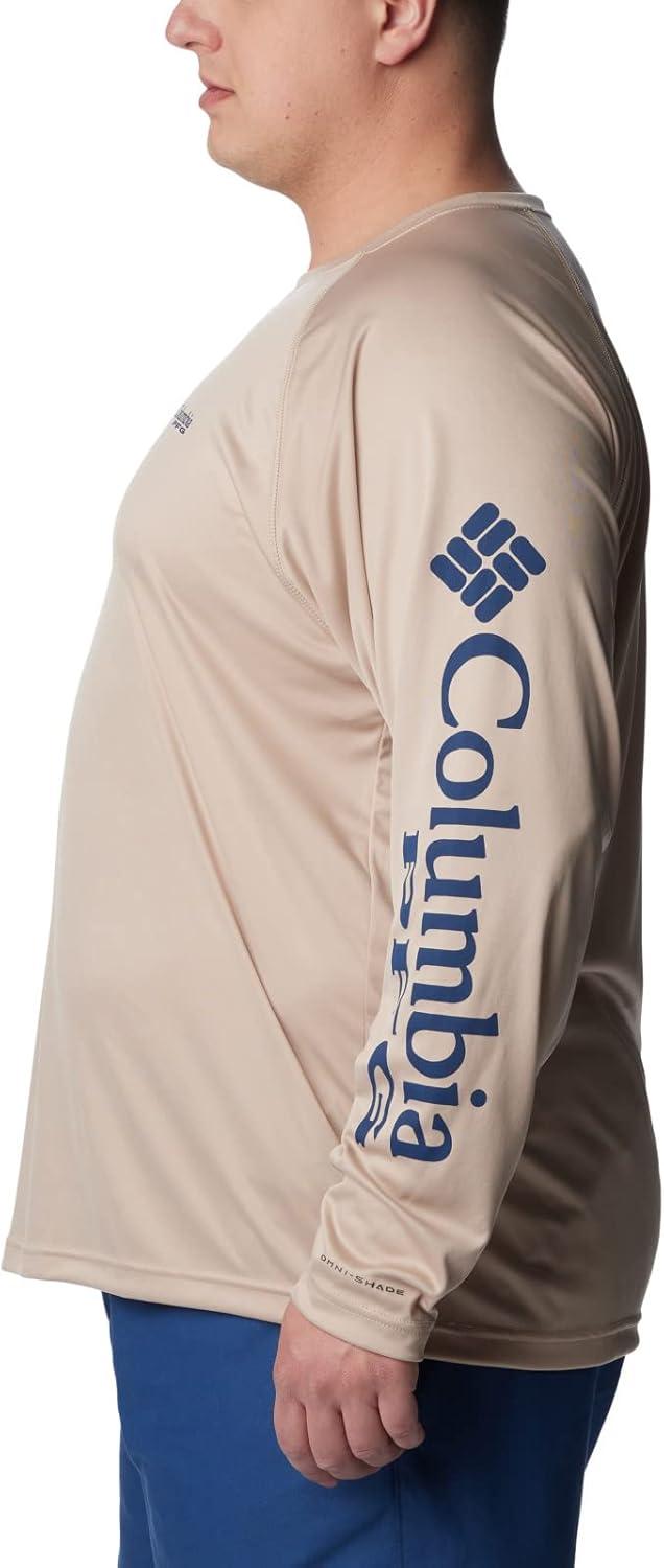 imageColumbia Mens PFG Terminal Tackle Long Sleeve ShirtAncient FossilCarbon Logo