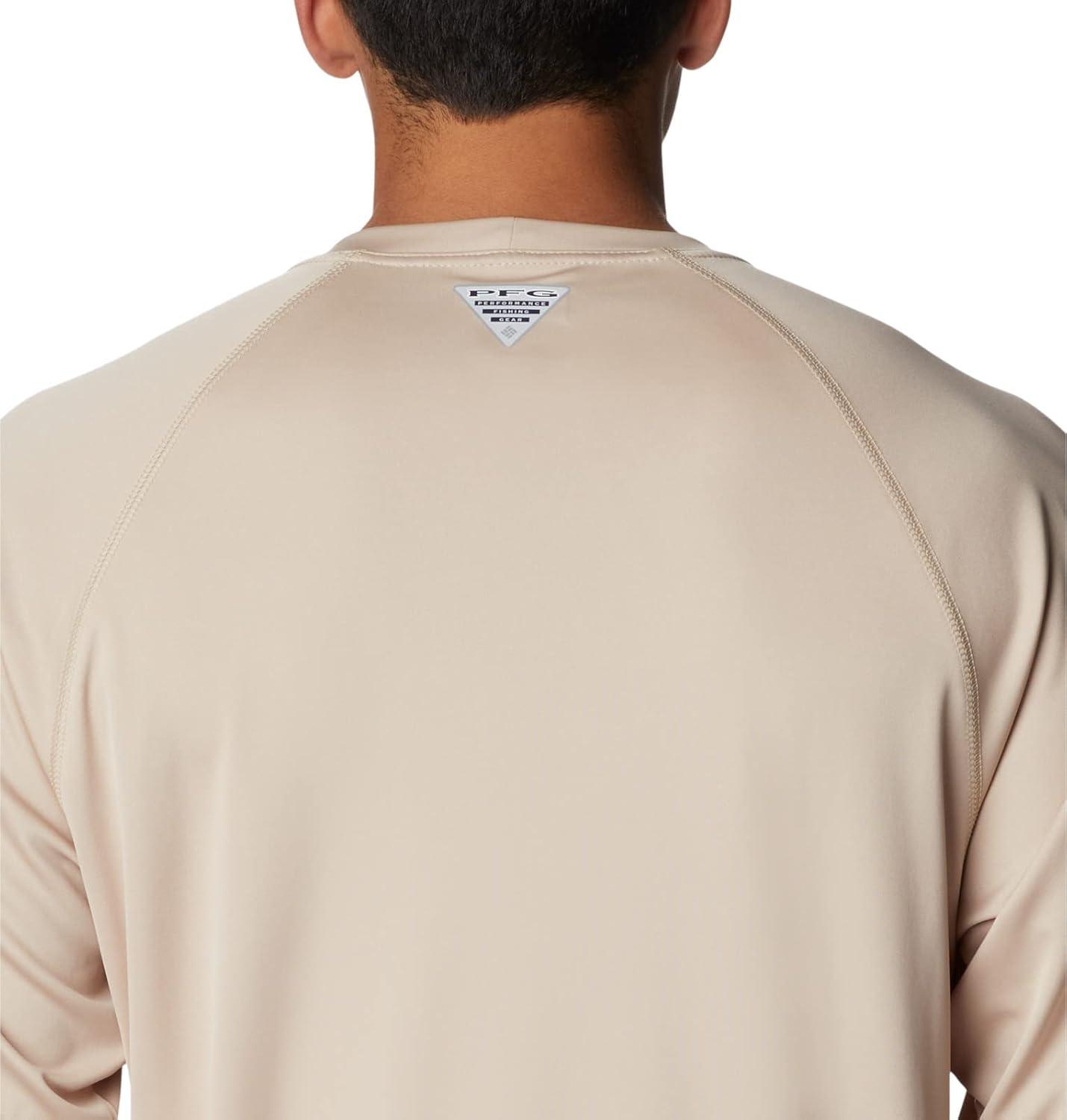 imageColumbia Mens PFG Terminal Tackle Long Sleeve ShirtAncient FossilCarbon Logo