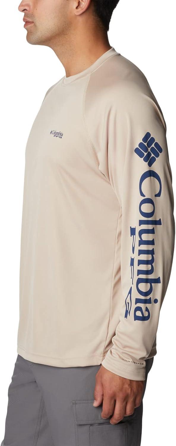 imageColumbia Mens PFG Terminal Tackle Long Sleeve ShirtAncient FossilCarbon Logo