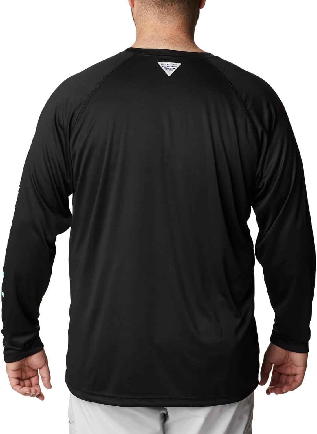 imageColumbia Mens PFG Terminal Tackle Long Sleeve ShirtBlackGulf Stream Logo