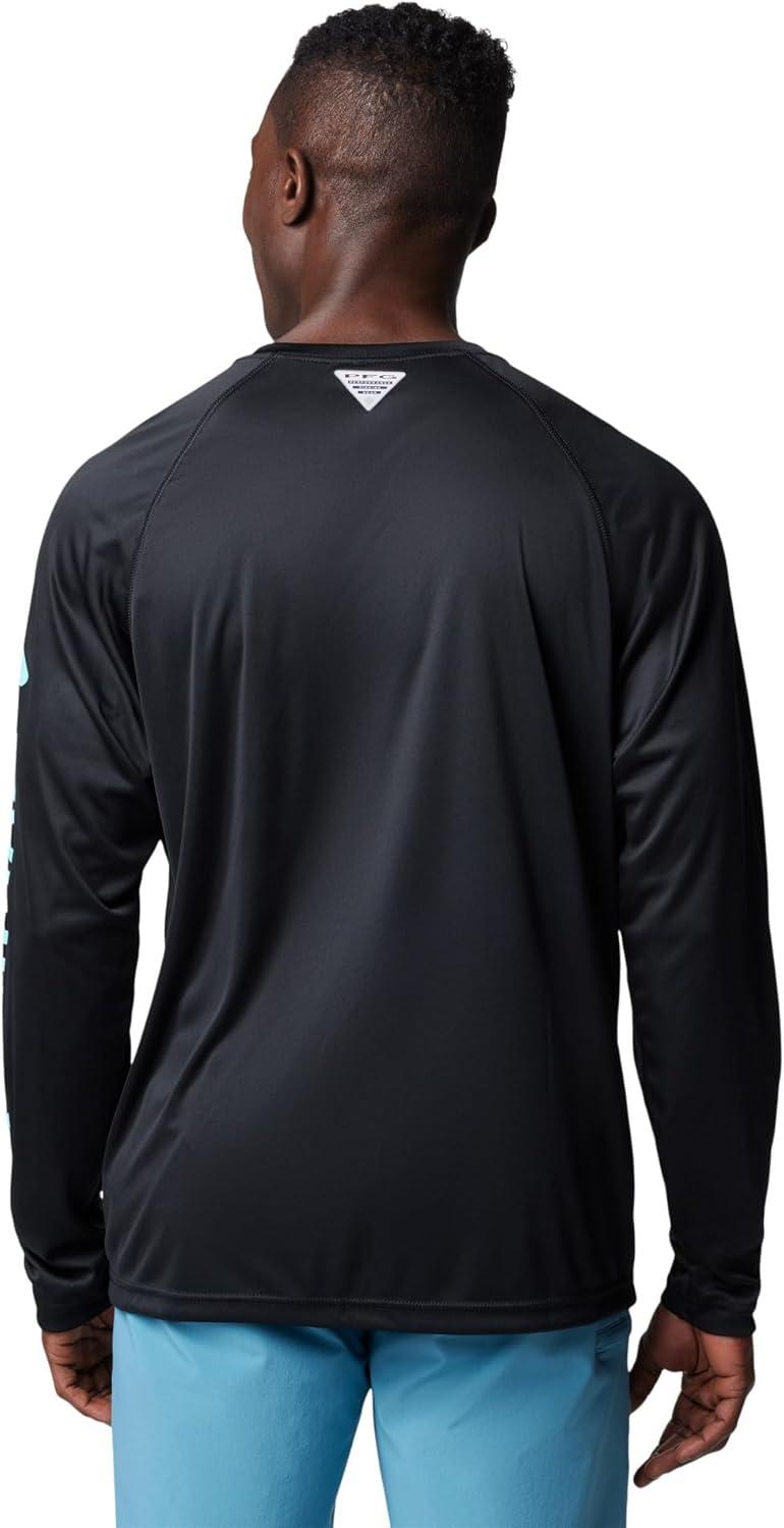 imageColumbia Mens PFG Terminal Tackle Long Sleeve ShirtBlackGulf Stream Logo