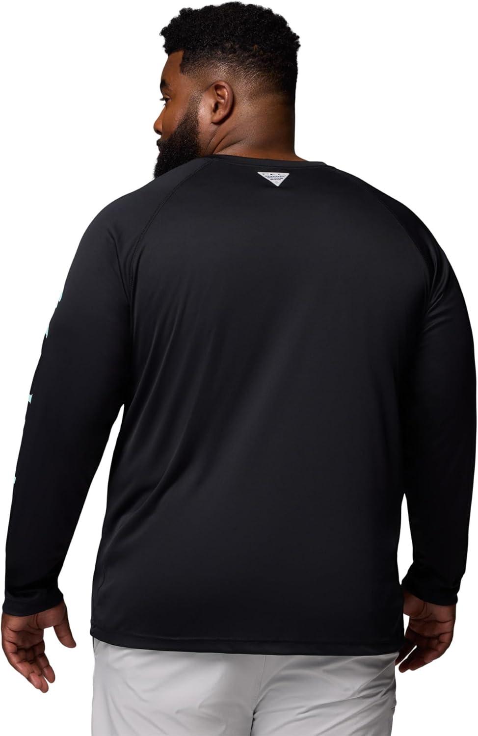 imageColumbia Mens PFG Terminal Tackle Long Sleeve ShirtBlackGulf Stream Logo