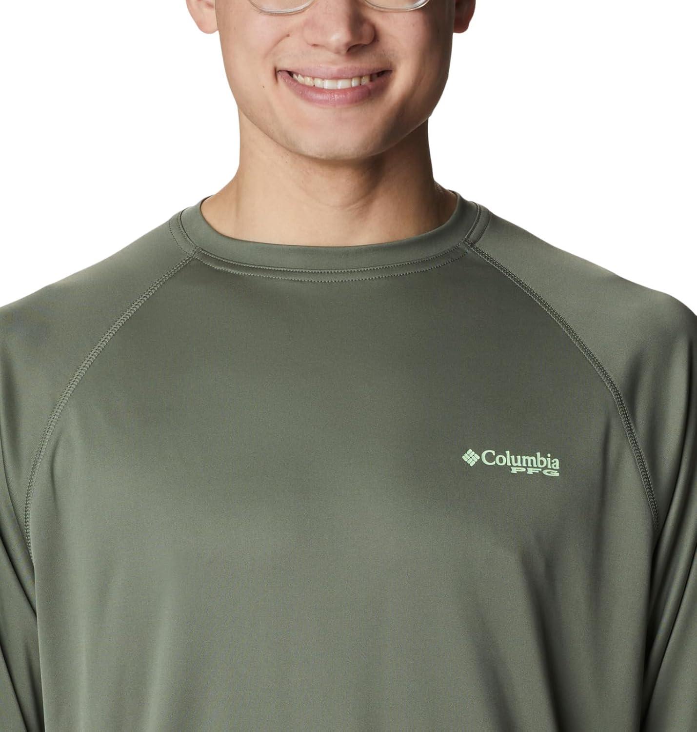 imageColumbia Mens PFG Terminal Tackle Long Sleeve ShirtCypressKey West Logo