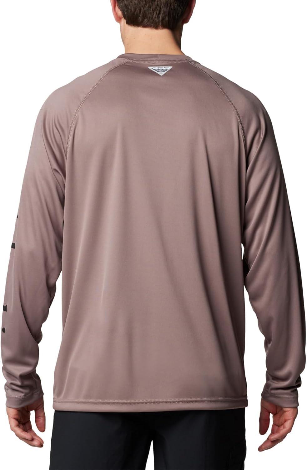 imageColumbia Mens PFG Terminal Tackle Long Sleeve ShirtIronBlack Logo