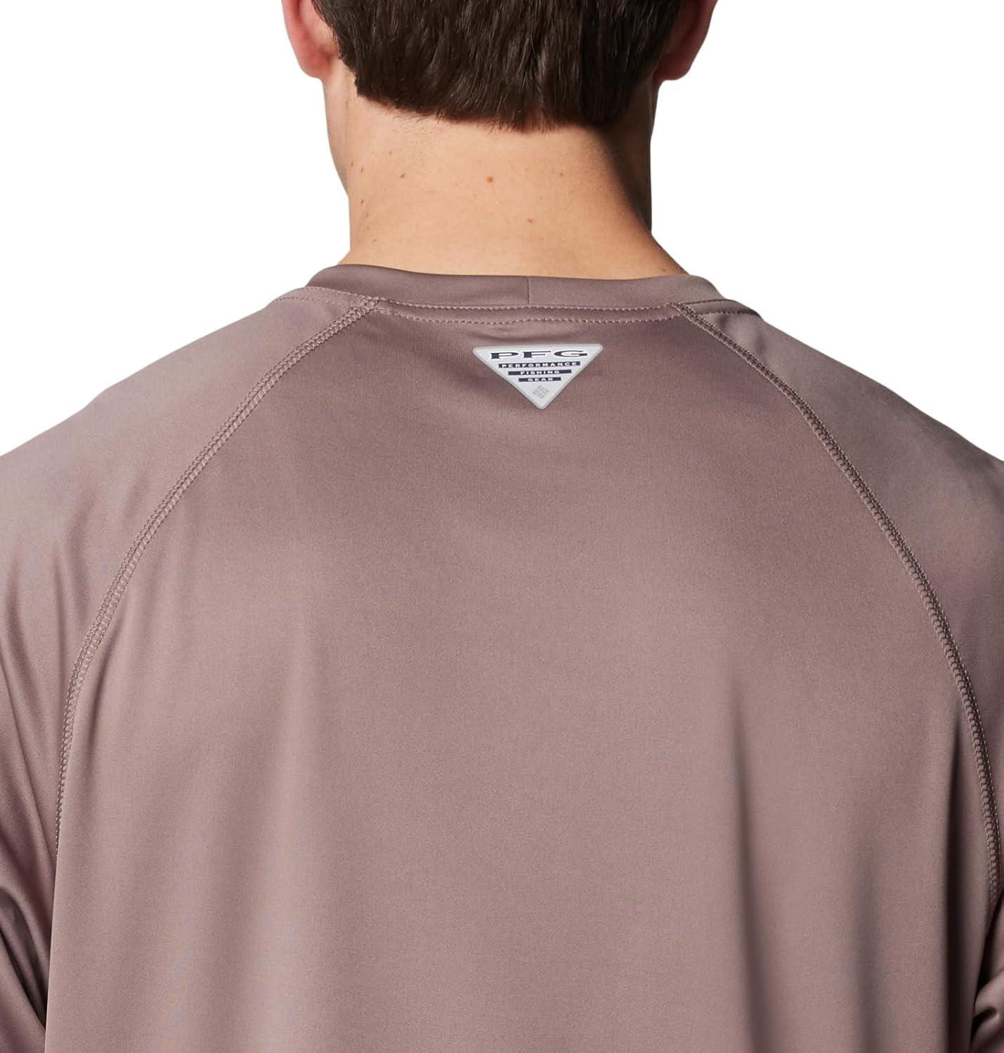 imageColumbia Mens PFG Terminal Tackle Long Sleeve ShirtIronBlack Logo