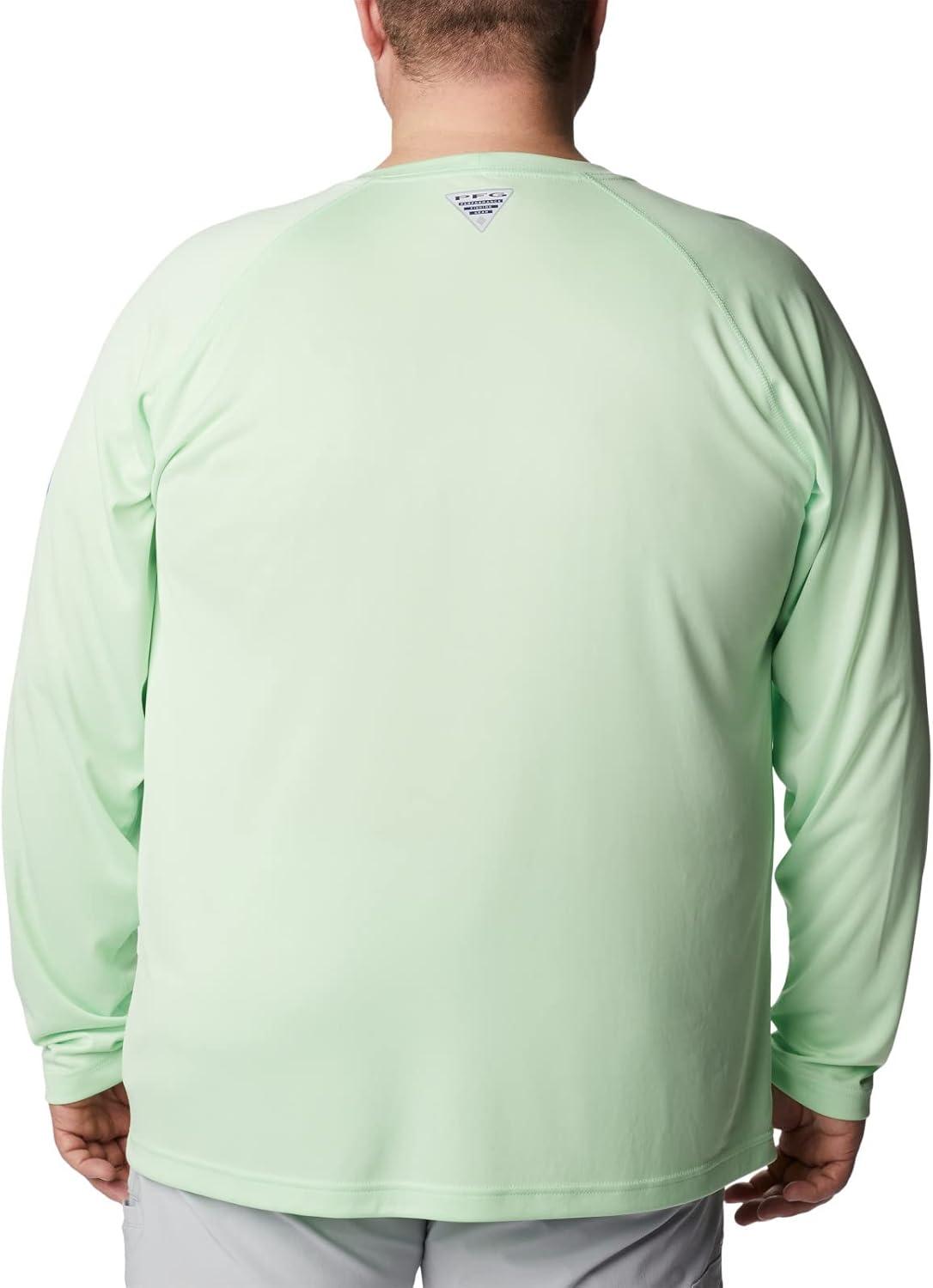 imageColumbia Mens PFG Terminal Tackle Long Sleeve ShirtKey WestVivid Blue Logo