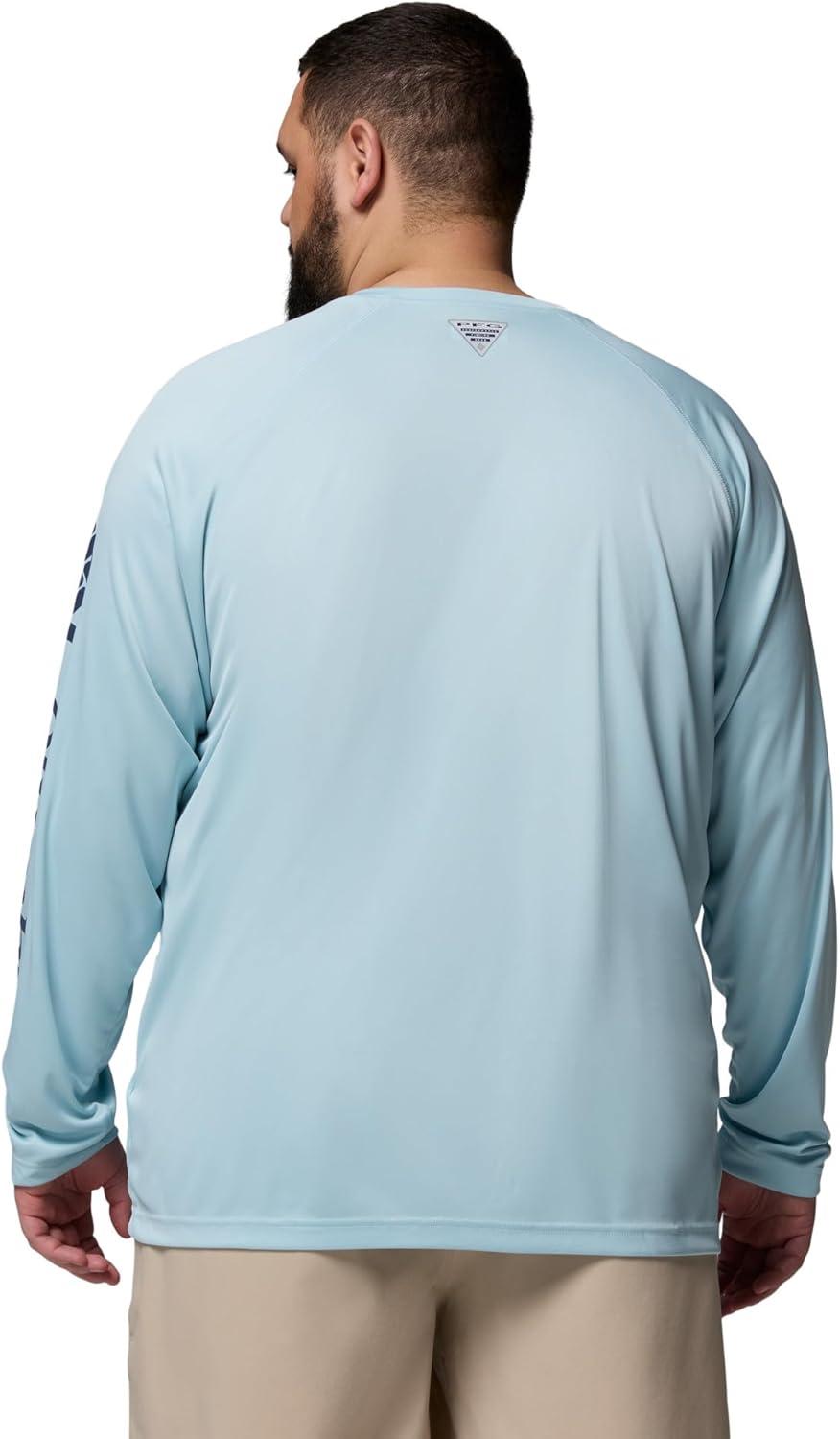 imageColumbia Mens PFG Terminal Tackle Long Sleeve ShirtMarine LightNocturnal Logo