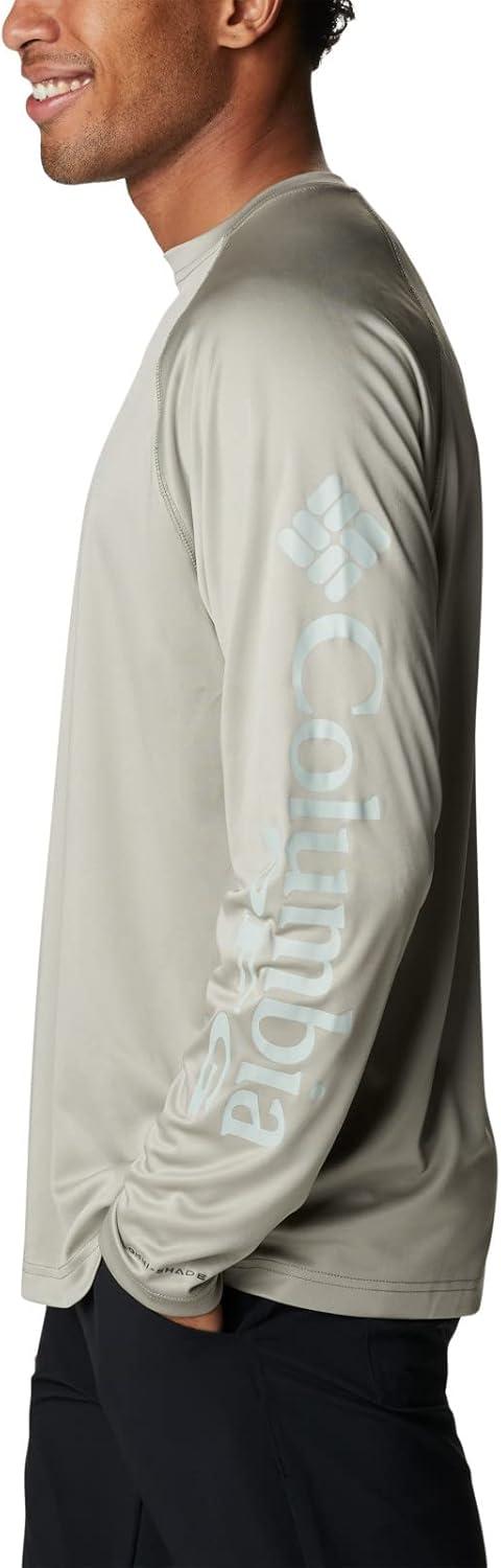 imageColumbia Mens PFG Terminal Tackle Long Sleeve ShirtSafariCool Green Logo