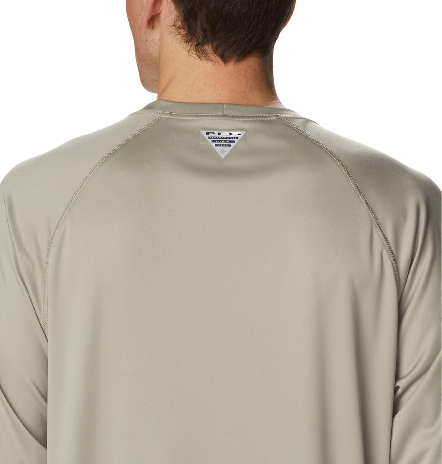 imageColumbia Mens PFG Terminal Tackle Long Sleeve ShirtSafariKey West Logo