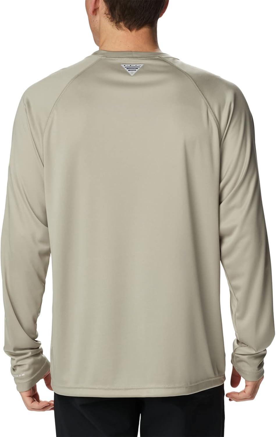 imageColumbia Mens PFG Terminal Tackle Long Sleeve ShirtSafariKey West Logo