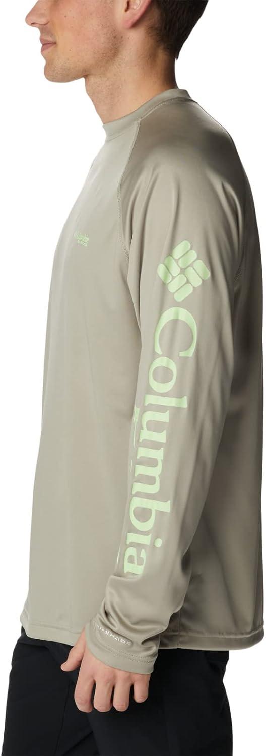 imageColumbia Mens PFG Terminal Tackle Long Sleeve ShirtSafariKey West Logo