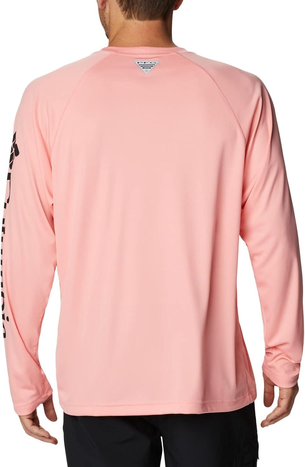 imageColumbia Mens PFG Terminal Tackle Long Sleeve ShirtSorbetBlack Logo