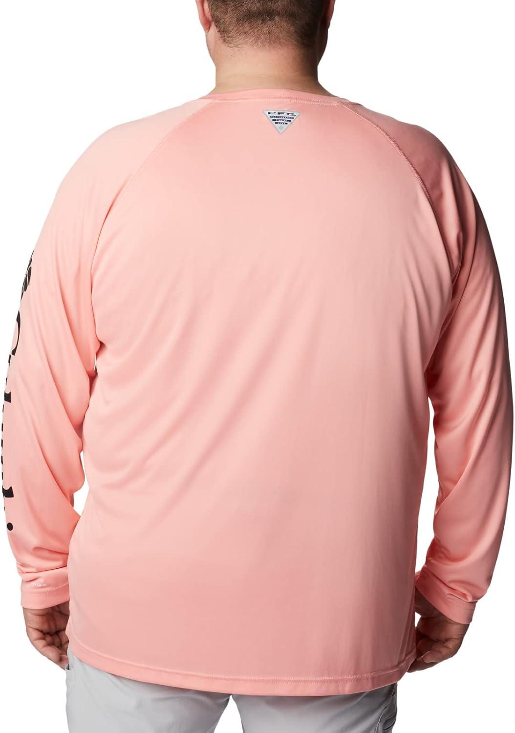 imageColumbia Mens PFG Terminal Tackle Long Sleeve ShirtSorbetBlack Logo