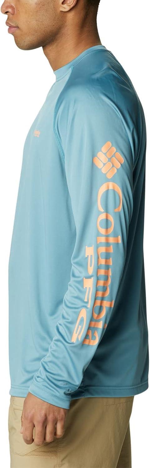 imageColumbia Mens PFG Terminal Tackle Long Sleeve ShirtStormBright Nectar Logo
