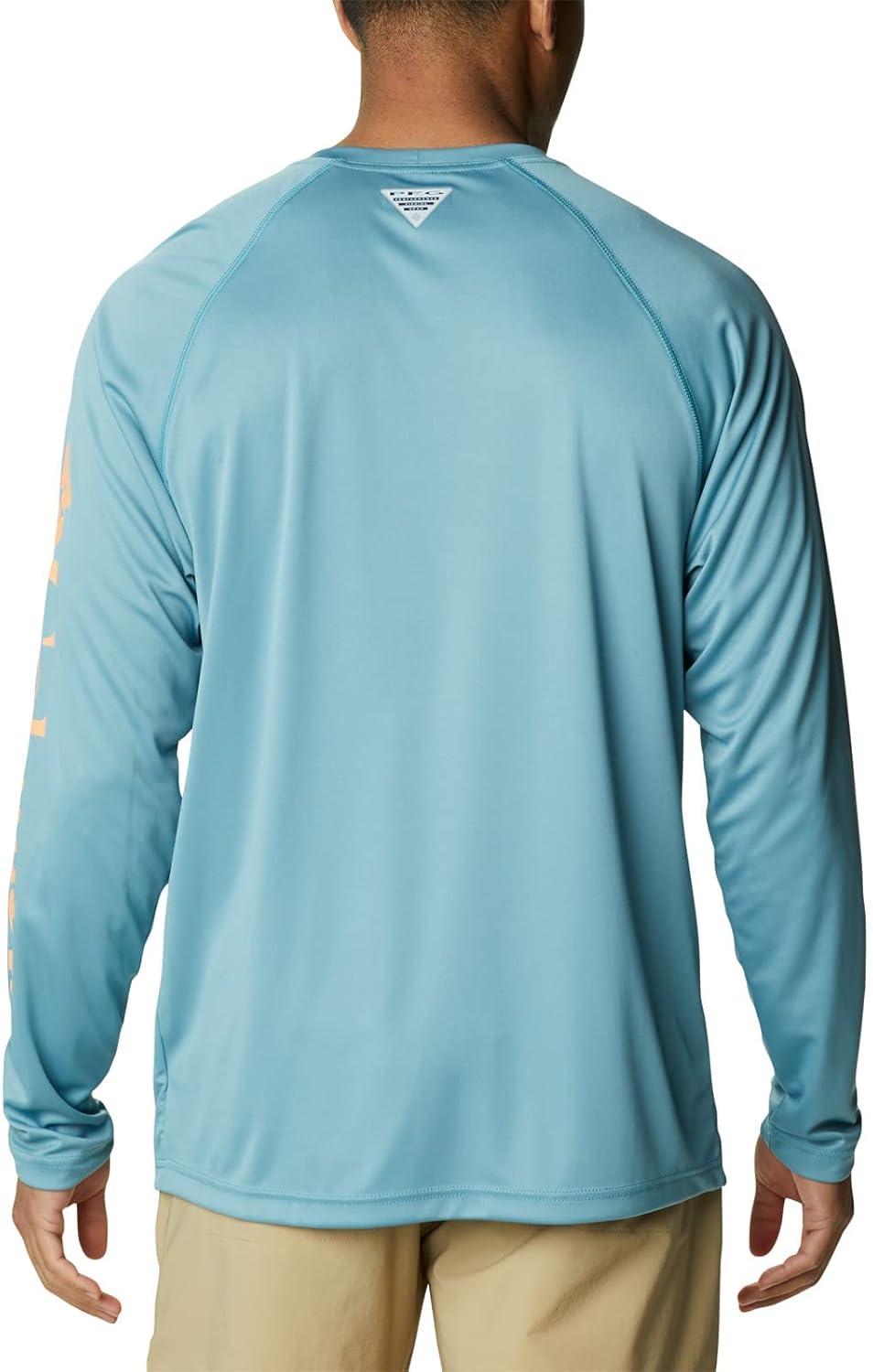 imageColumbia Mens PFG Terminal Tackle Long Sleeve ShirtStormBright Nectar Logo