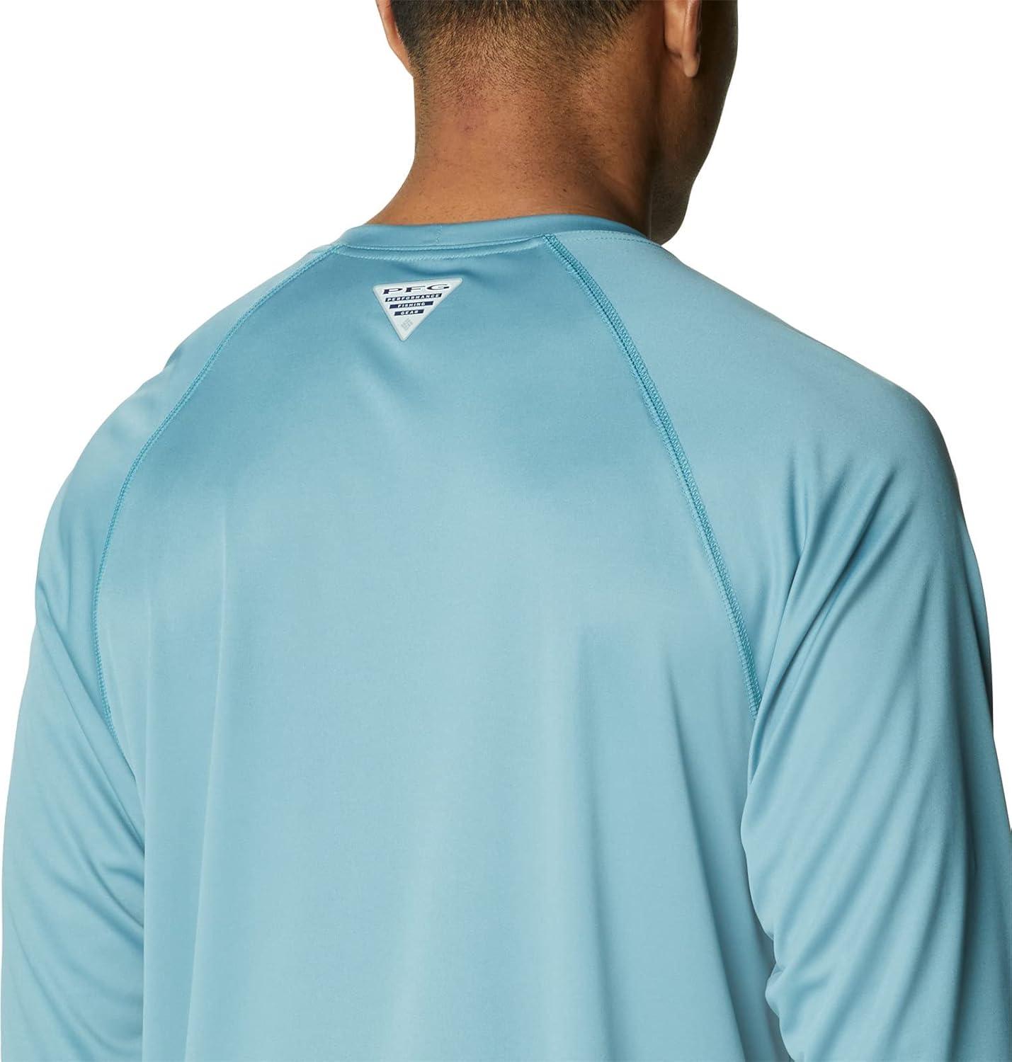 imageColumbia Mens PFG Terminal Tackle Long Sleeve ShirtStormBright Nectar Logo
