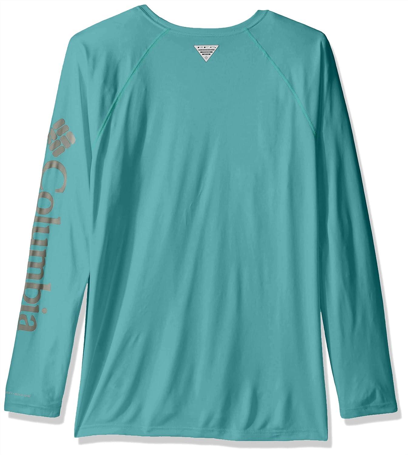 imageColumbia Mens PFG Terminal Tackle Long Sleeve ShirtTealKettle Logo