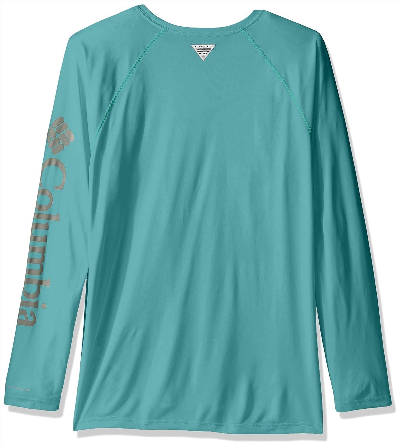 imageColumbia Mens PFG Terminal Tackle Long Sleeve ShirtTealKettle Logo