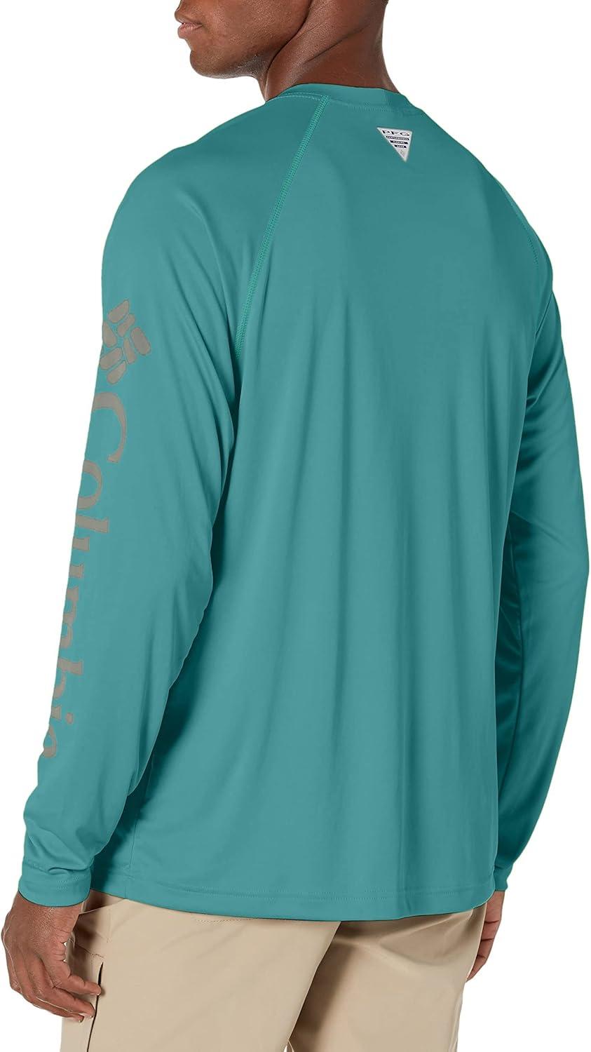 imageColumbia Mens PFG Terminal Tackle Long Sleeve ShirtTealKettle Logo