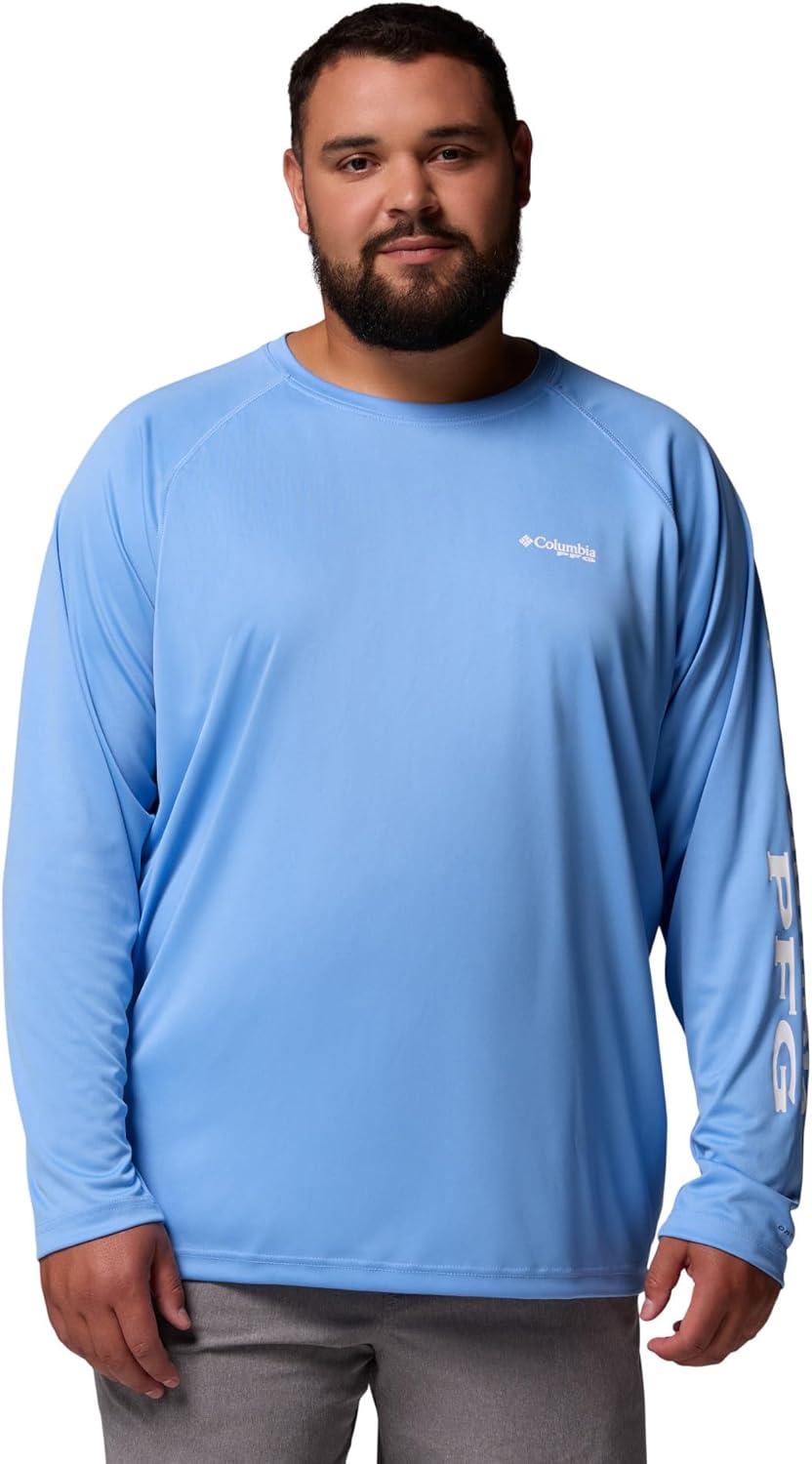 imageColumbia Mens PFG Terminal Tackle Long Sleeve ShirtWhite CapWhite Logo